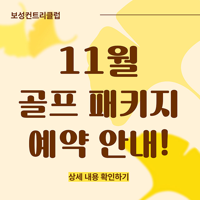 11월 패키지 이벤트